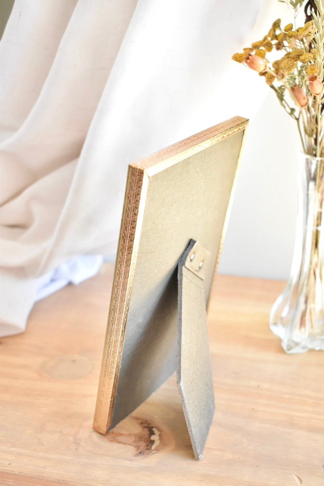 medium brass frame - custom pet portrait