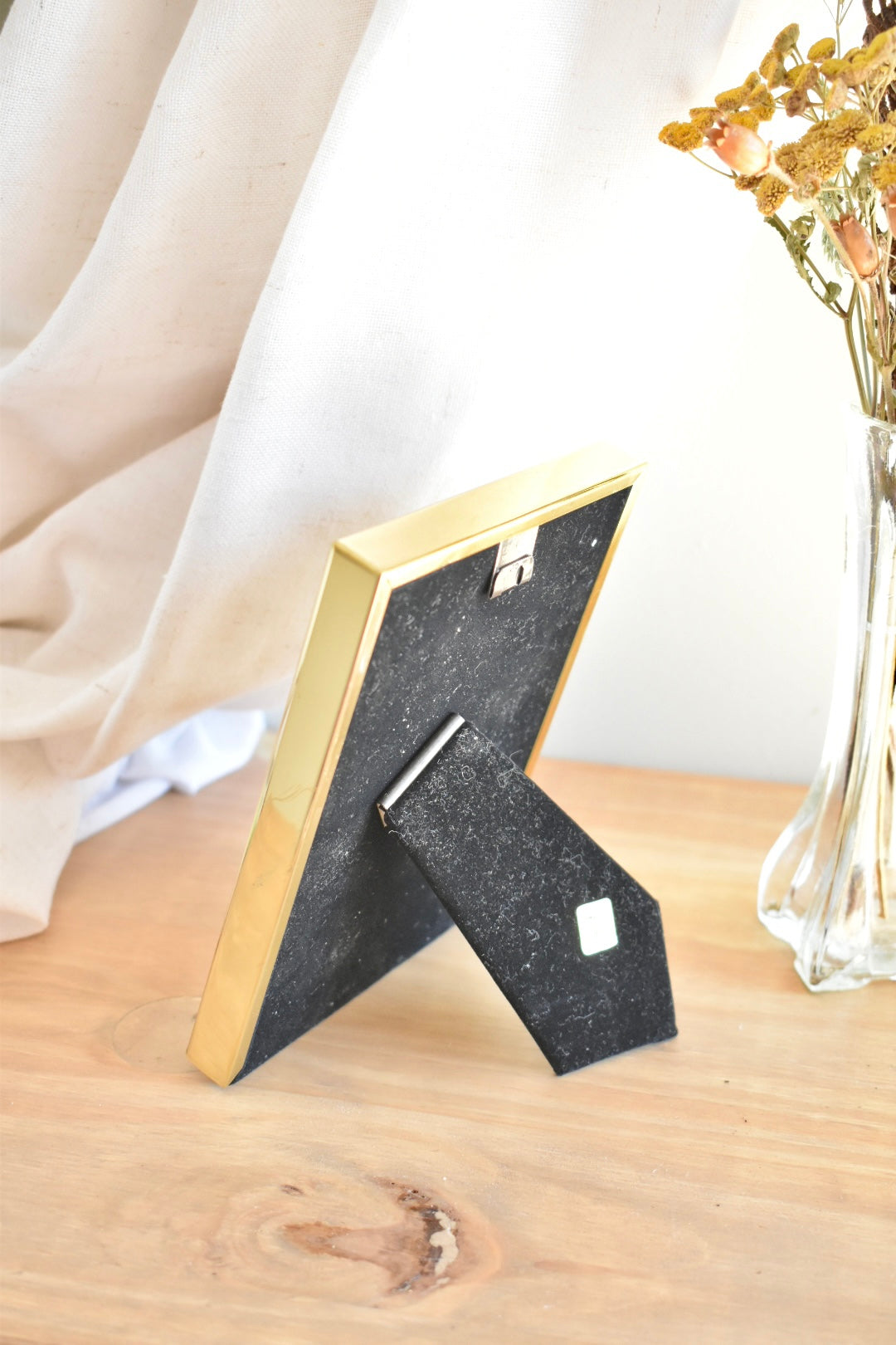 small solid brass frame - custom pet portraito