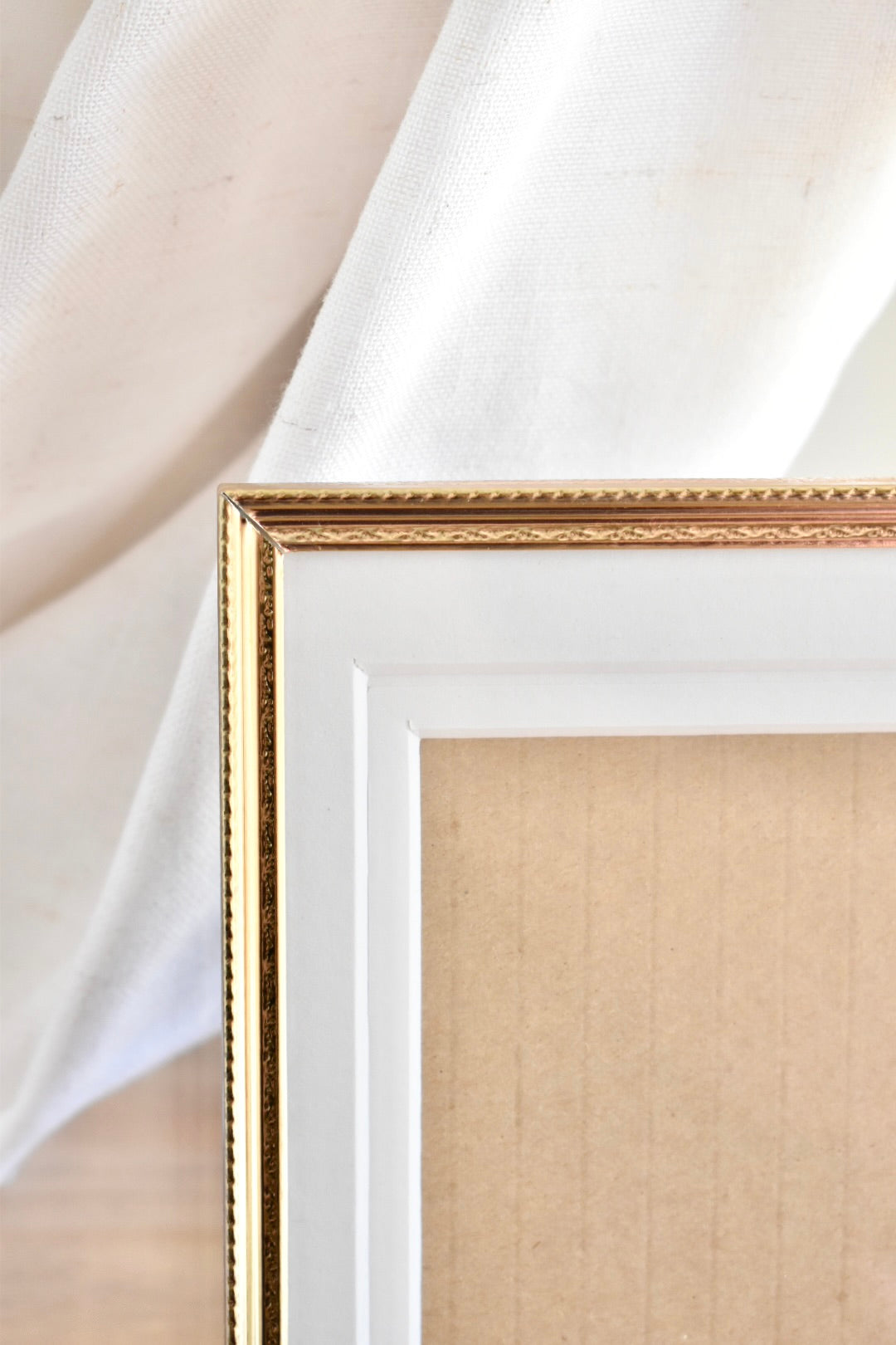 medium brass frame - custom pet portrait