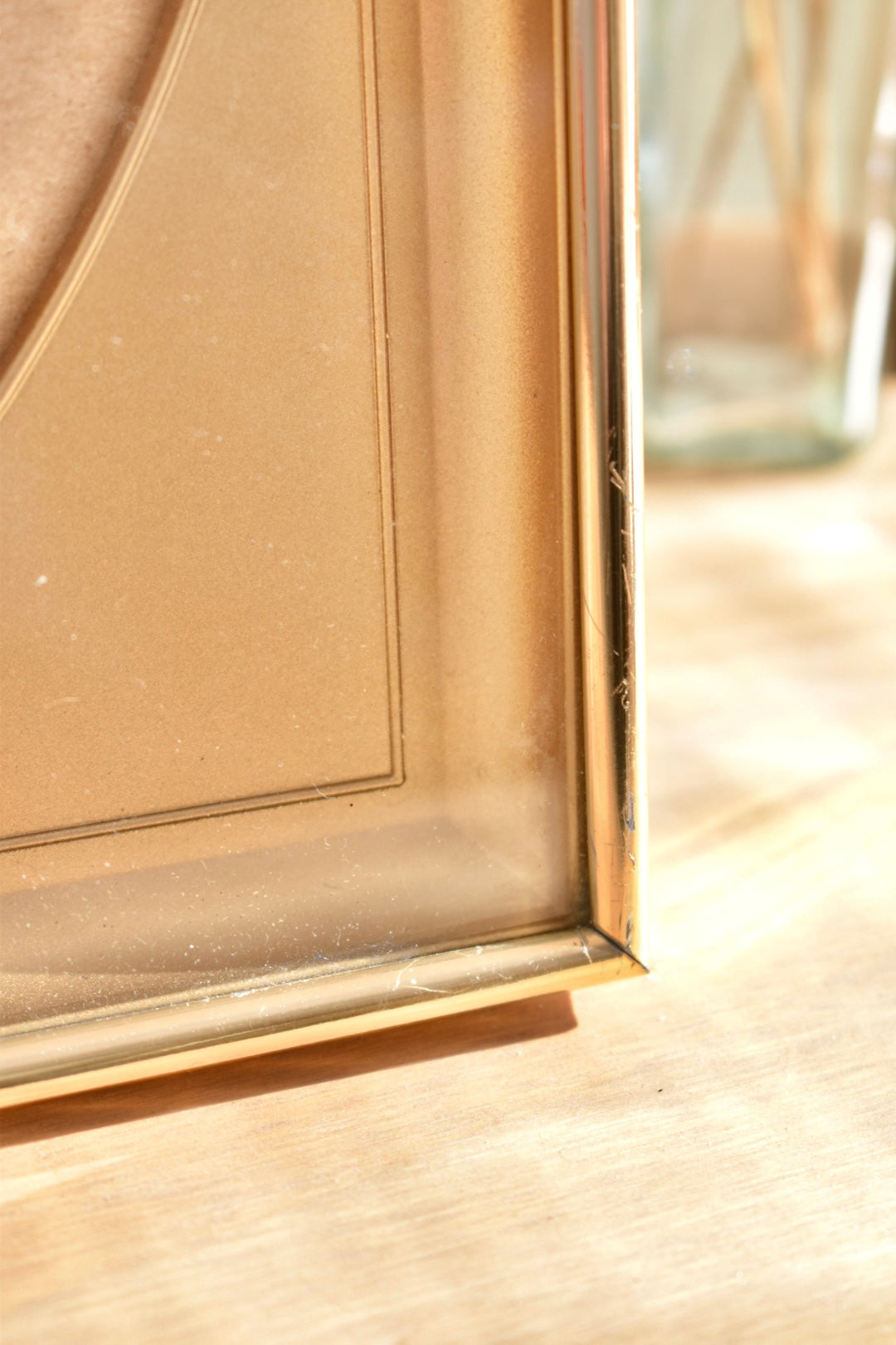 extra large oval mat shadow box frame (2) - custom pet portrait