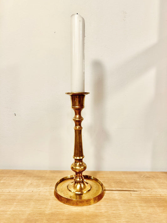 tall brass candle holder (single)