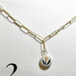 ceramic charm necklace (CHAIN CHOICE)