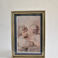 two angels art print in frame