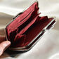 small black vintage leather wallet