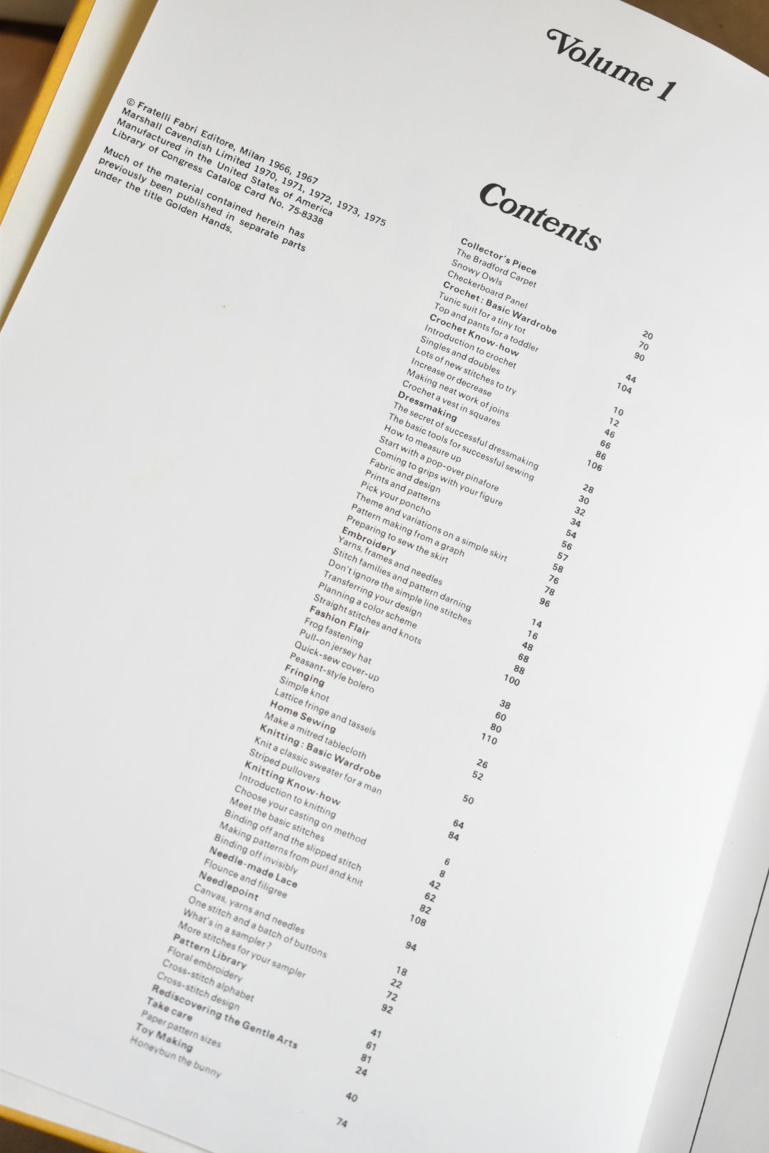 70s creative hands book #1