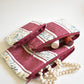 set of 3 vintage zippered pouches