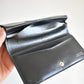 dark red vintage leather wallet
