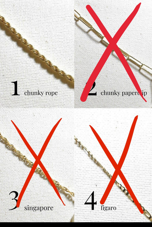 ceramic charm necklace (CHAIN CHOICE)