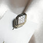 golden crystal bar pin