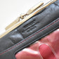 small black vintage leather wallet