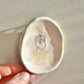 ceramic candle trinket dish/wall hanging