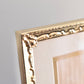 large ornate brass frame - custom pet portrait