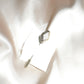 golden crystal bar pin