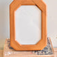 medium beveled wood frame - custom pet portrait