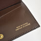 beige vintage leather wallet