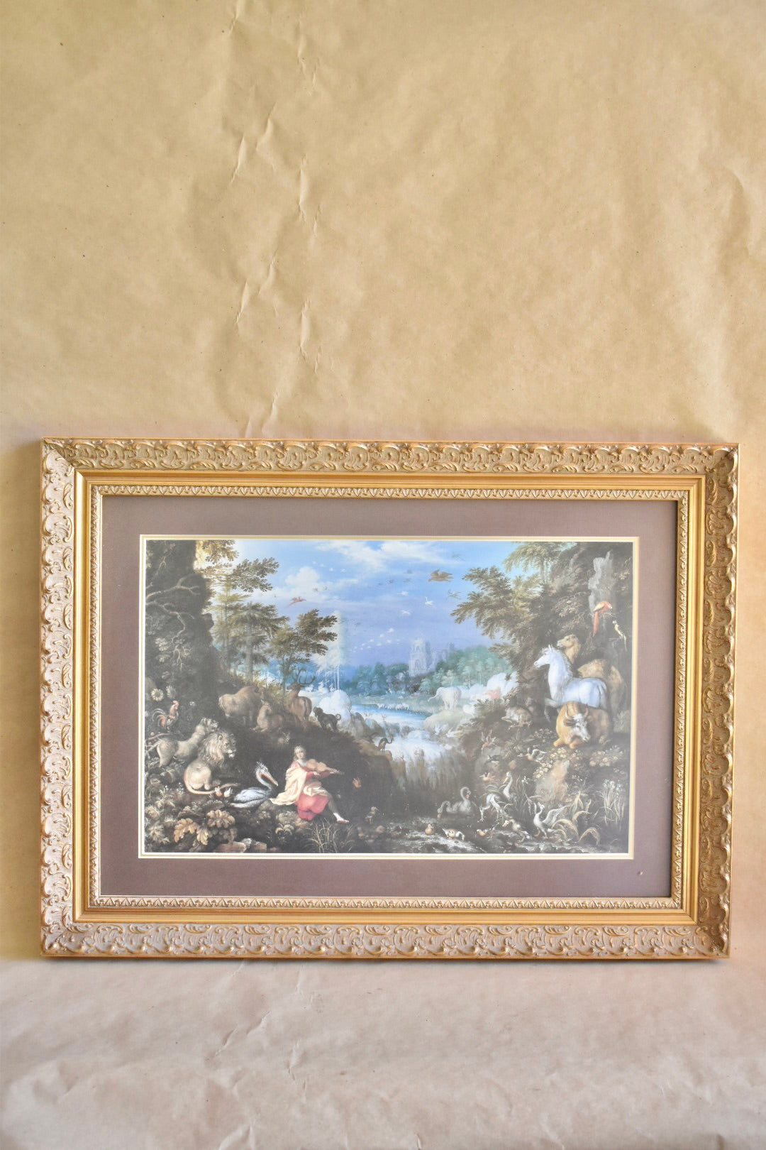 orpheus art print in frame
