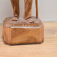 folk art wooden man carving