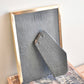 medium floral brass frame - custom pet portrait