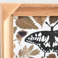 Medium butterfly wooden pressed flower frame