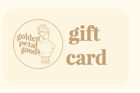 digital gift card (golden petal goods)